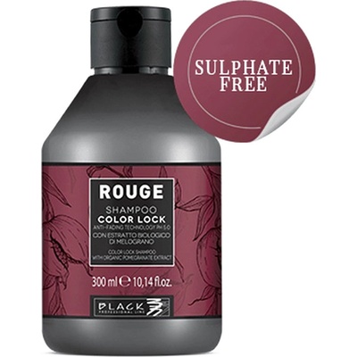 Black Professional Line Rouge Color Lock Anti Fade Colour Protection Shampoo 300 ml