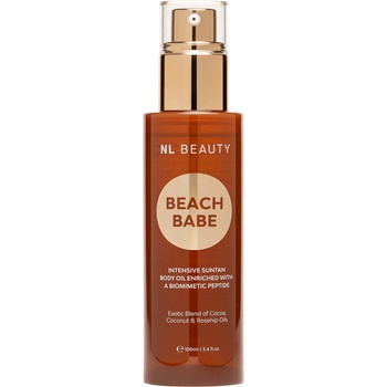NL Beauty Олио за тяло за по-бърз тен Beach Babe, Salted Caramel, 100 ml
