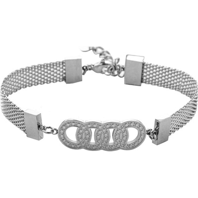 Mabell Dámský náramek z chirurgické oceli APOLLONIA CZ221TNB4808C45