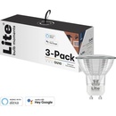 Lite Bulb Moments White and Color Ambience GU10 Google Home, Amazon Alexa , 3 ks