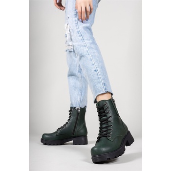 Riccon Дамски боти 001260 - Каки #326285 (326285_Хаки)