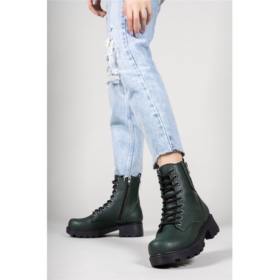 Riccon Дамски боти 001260 - Каки #326285 (326285_Хаки)