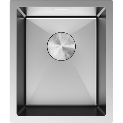 Mexen Trixo стоманена кухненска мивка с една камера 370 x 440 mm, инокс - 6412371000-01 (6412371000-01)