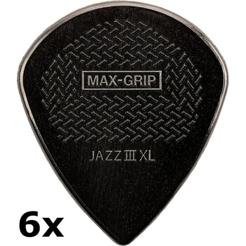 Dunlop 581PXLS Max Grip Jazz III XL Stiffo 1.38 Player Pack Перце за китара (581PXLS)