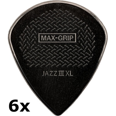Dunlop 581PXLS Max Grip Jazz III XL Stiffo 1.38 Player Pack Перце за китара (581PXLS)