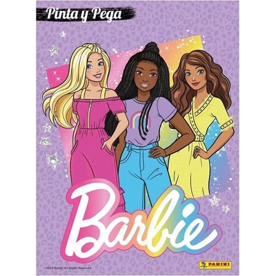 Omalovánky samolepky Barbie A4