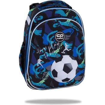COOLPACK Ученическа раница Coolpack - Turtle - FOOTBALL NAVY