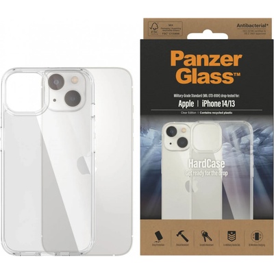 Panzer Гръб HardCase PanzerGlass за Apple iPhone 14, Antibacterial - Прозрачен