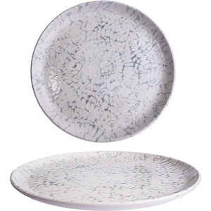  Чиния десертна 20см flat tie dye (162724)