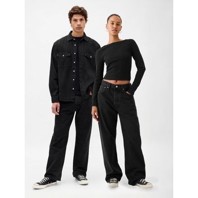 GAP Дънки '90s Loose Americana Унисекс GAP GAP | Cheren | МЪЖЕ | 30/32