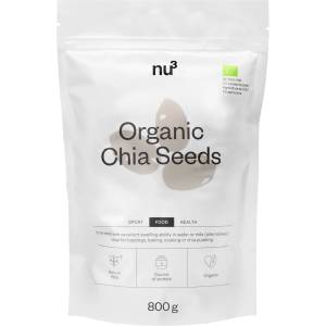 nu3 Bio Chia Seeds - 800 г