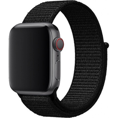 Eternico Airy na Apple Watch 42 mm/44 mm/45 mm Solid Black AET-AWAY-SoBl-42