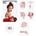 TATTonMe Татуировки за жени Frida комплект (TSFrida)