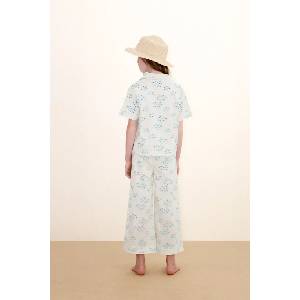 Tinycottons Детска памучна пижама BLOSSOMS SET (SS26.477)