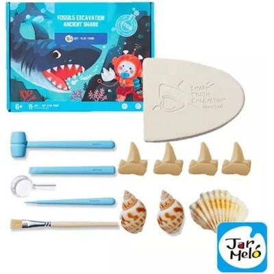 Tooky Toy Jar Melo: Археологически комплект „Древна акула - зъби (JA94105)