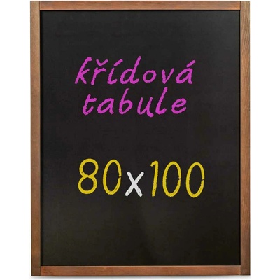 A-Z Reklama CZ Nástěnná dřevěná popisovatelná tabule 80 x 100 cm