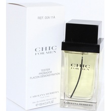 Carolina Herrera Chic toaletná voda pánska 100 ml tester