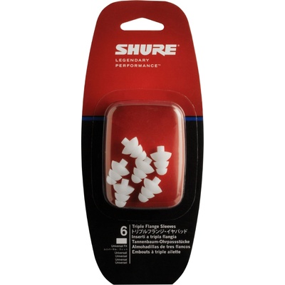 Shure Силиконови тройни накрайници за слушалки in-ear SHURE EATFL1-6 6 броя