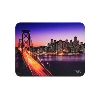 T'nB Пад за мишка TNB Illustrated Manhattan, 220 х 180 х 3 мм, С илюстрация, Многоцветен, office1_2045200073