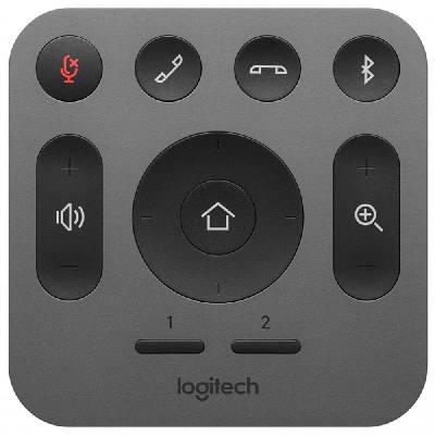 Дистанционно управление за видеоконферентна камера Logitech Meetup Remote Control (993-001389), RF (993-001389)
