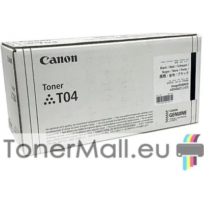 Canon Тонер касета CANON T04, Cartridge T04BK (Black) 2980C001AA