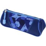 Herlitz Ученически несесер празен, тристенен, Blue Goal - Herlitz