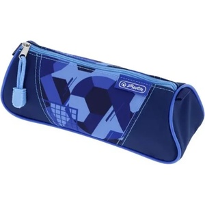 Herlitz Ученически несесер празен, тристенен, Blue Goal - Herlitz