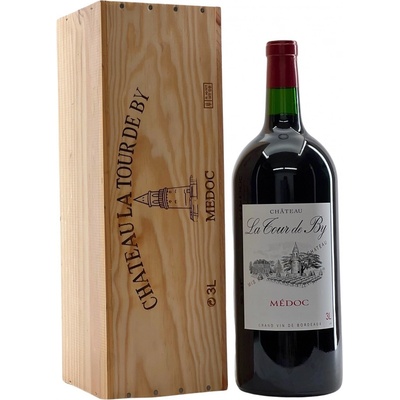 Chateau La Tour de By Double Magnum Medoc červené suché 2016 13,5% 3 l (holá láhev)