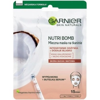 Garnier Skin Naturals Nutri Bomb plátienková maska 32 g