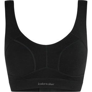 Icebreaker Дамски спортен сутиен Icebreaker Women's Merino Queens Clasp Bra Sports bra - Black (114-3712-0113)