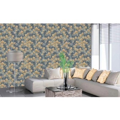 DIMEX ART Луксозна флизелинова тапета оранжеви цветя