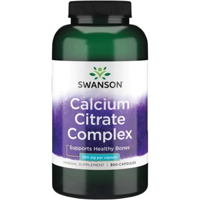 Swanson Calcium Citrate Complex 250 mg [300 капсули]