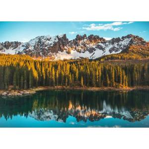 Ravensburger - Puzzle Lake Karersee, Italy - 1 000 piese