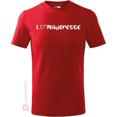 I love Majorette, dětské, červená