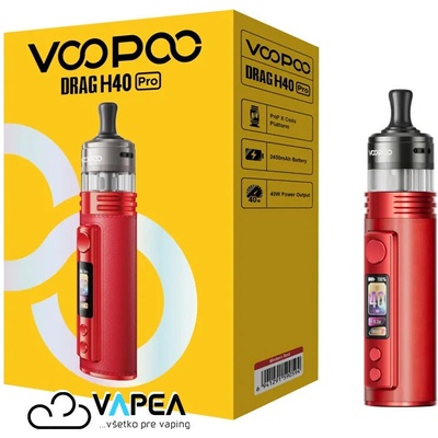 VOOPOO DRAG H40 Pro 2450 mAh Modern Red