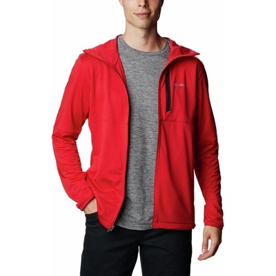 Columbia pánska mikina Tech Trail FZ Hoodie Mounain Red