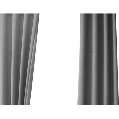 Mila Home Сива полуматова завеса 250x100 cm - Mila Home (HKG-PRL-LIGHTGRAY-100x250)