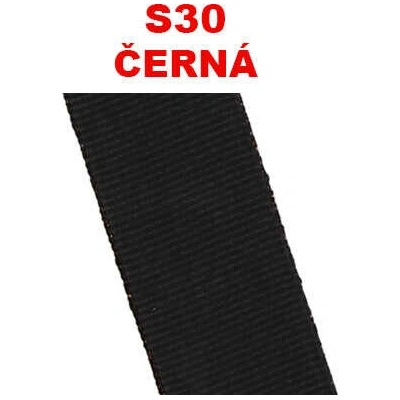 Stuha černá