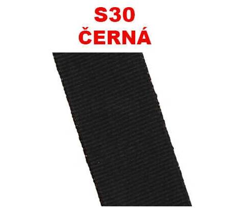 Stuha černá