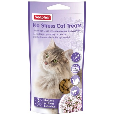 Beaphar No Stress Upokojujúce maškrty pre mačky 35 g