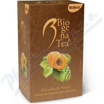 Biogena čaj Tea Meruňka Nopál 20 x 2,5 g