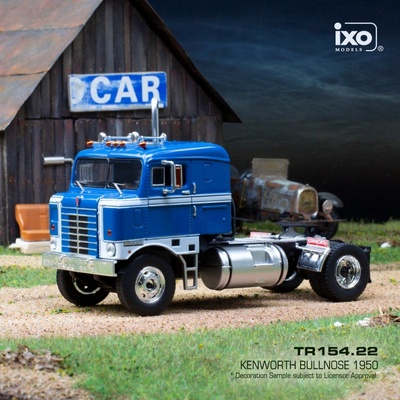 IXO Kenworth Bullnose 1950 Modrá 1:43