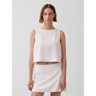 GAP Ленен топ GAP GAP | Byal | ЖЕНИ | L