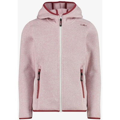 Dívčí bunda CMP Synergent - dawn pink/bianco