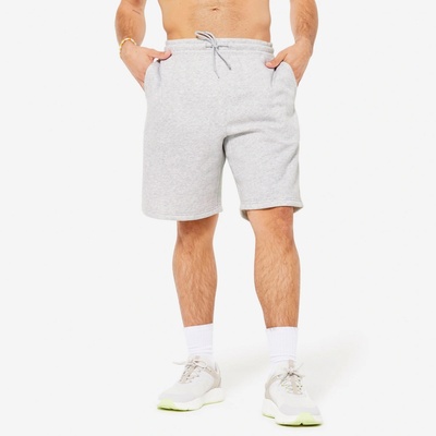 Domyos pánské fitness kraťasy šedá