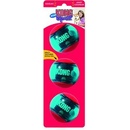 Kong Dog Squeezz Action Lopta s pískatkom M 3 ks