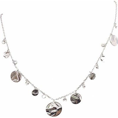Jan Kos jewellery Stříbrný řetízek s přívěsky 12123642