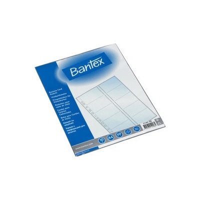 Bantex Prospektový obal A4 na vizitky 80 mikronů balení 10 ks – Hledejceny.cz