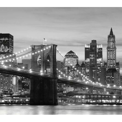 FOTOZÁVĚSY BROOKLYN BRIDGE (SADA 2 KS, LIGHT)
