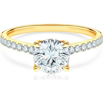 Savicki Zásnubný prsteň Share Your Love žlté zlato laboratórne diamanty SYL P1 2 LAB Z